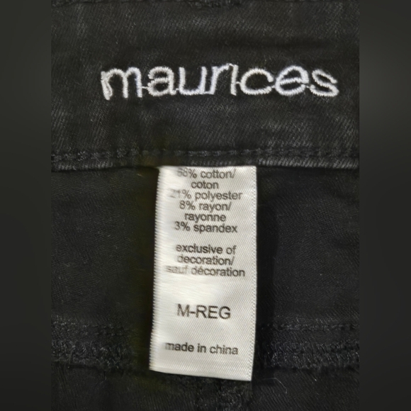 Maurcies Classic Black Jeans - Picture 4 of 7